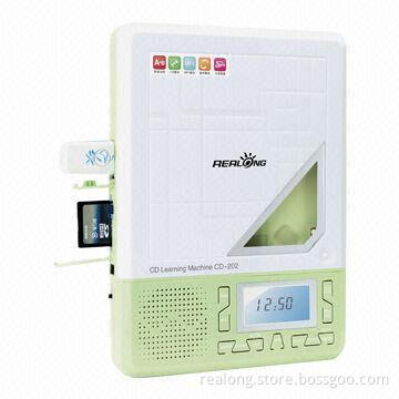 CD Player with USB and SD Card, Colorful LCD Backlight Display